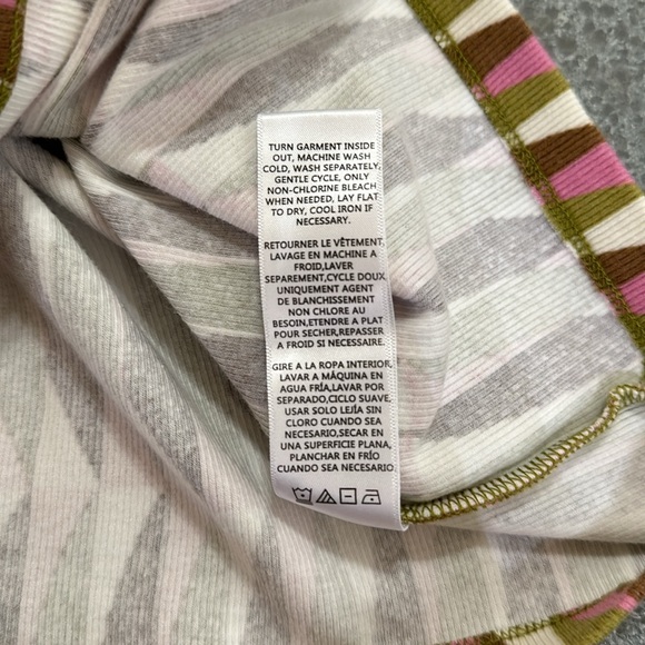 Splendid x Mary Lawless Lee Printed Scoop Back Rib Tank Size M - Picture 11 of 14